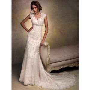 Maggie Sottero Bernadette Wedding Dress - White